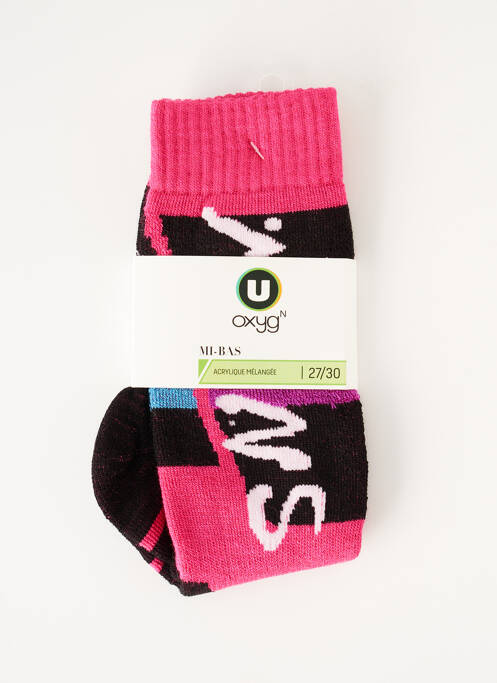 Șosete roz OXYGN fată