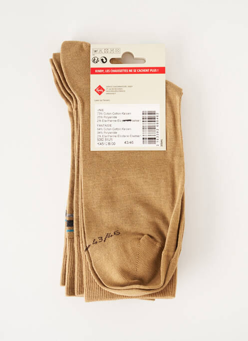 Șosete bej KINDY bărbat