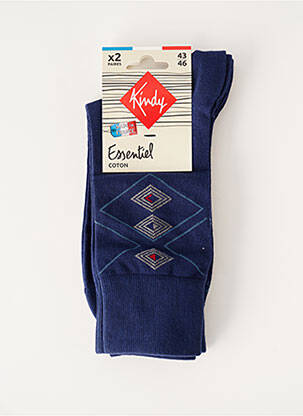 Șosete albastru KINDY bărbat