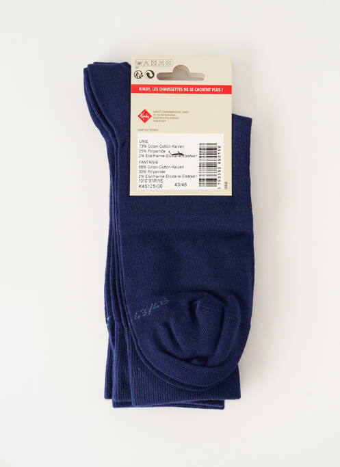 Șosete albastru KINDY bărbat