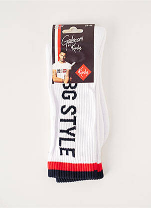 Șosete alb KINDY bărbat