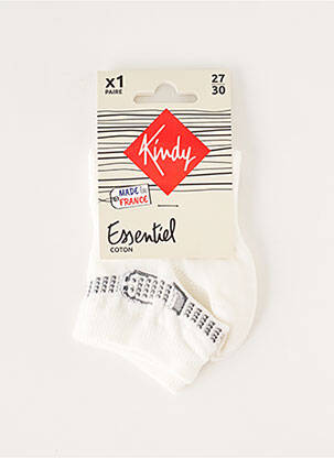 Șosete alb KINDY fată