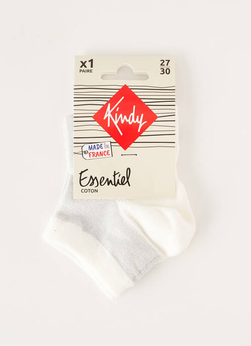 Șosete alb KINDY fată