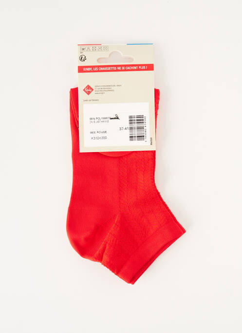 Șosete roșu KINDY femeie
