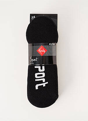 Șosete negru KINDY bărbat