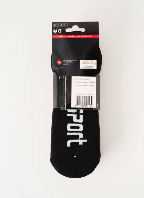 Șosete negru KINDY bărbat
