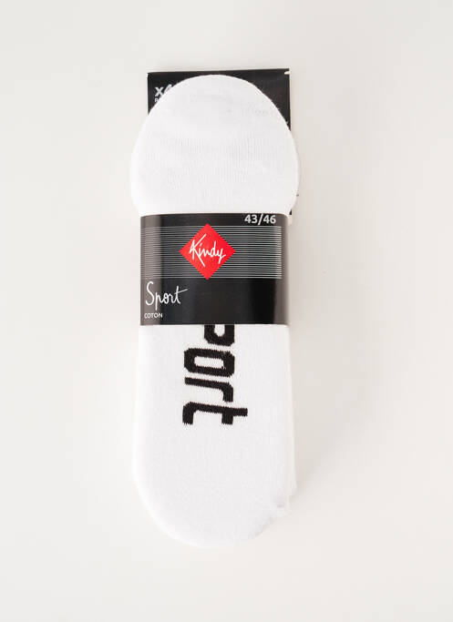 Șosete alb KINDY bărbat