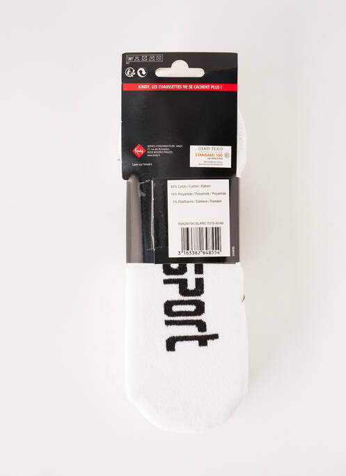 Șosete alb KINDY bărbat