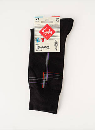 Șosete negru KINDY bărbat