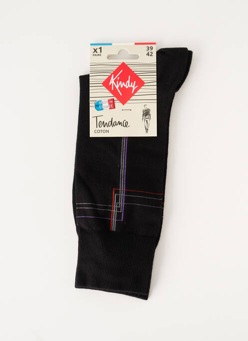Șosete negru KINDY bărbat