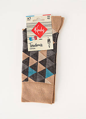 Șosete maro KINDY bărbat