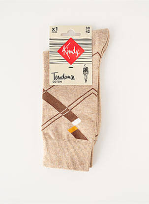 Șosete bej KINDY bărbat