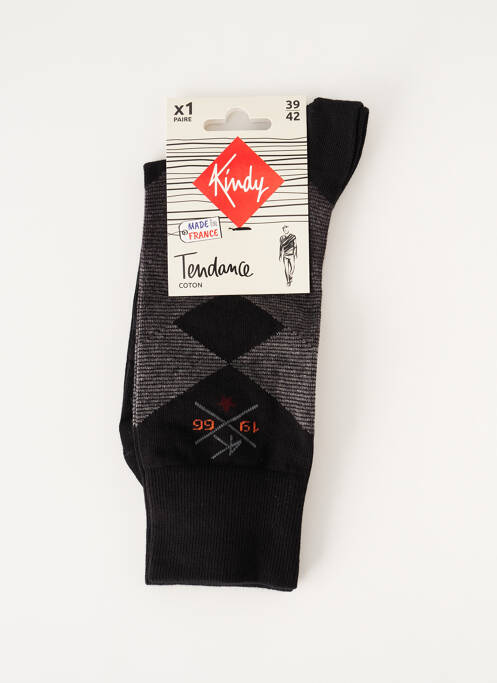 Șosete negru KINDY bărbat