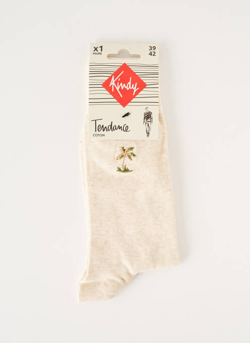 Șosete bej KINDY bărbat