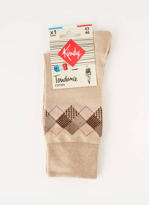 Șosete bej KINDY bărbat