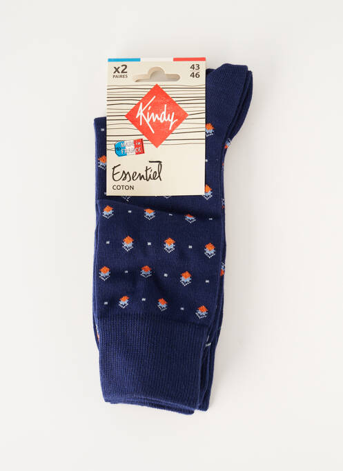 Șosete albastru KINDY bărbat