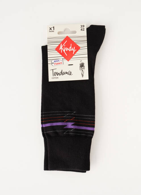 Șosete negru KINDY bărbat