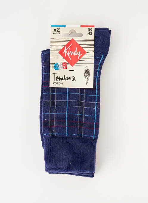 Șosete albastru KINDY bărbat
