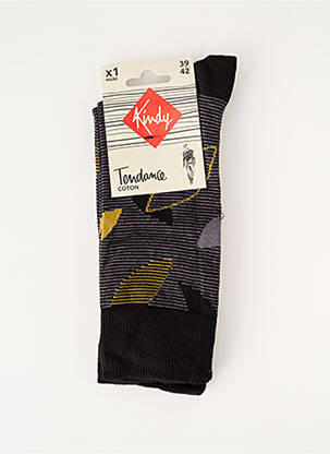Șosete negru KINDY bărbat