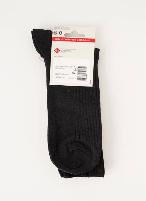Șosete negru KINDY bărbat