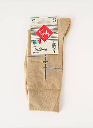Șosete bej KINDY bărbat