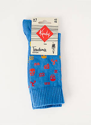 Șosete albastru KINDY bărbat