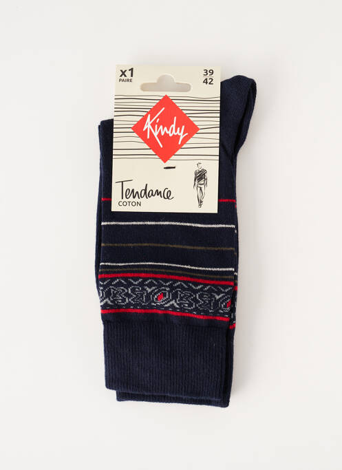 Șosete albastru KINDY bărbat