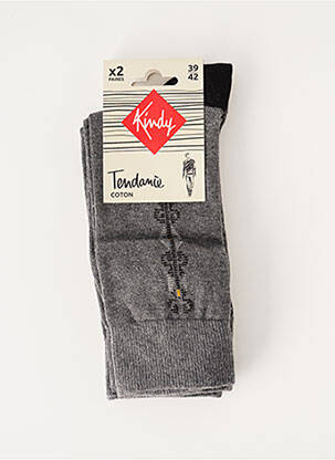 Șosete gri KINDY bărbat