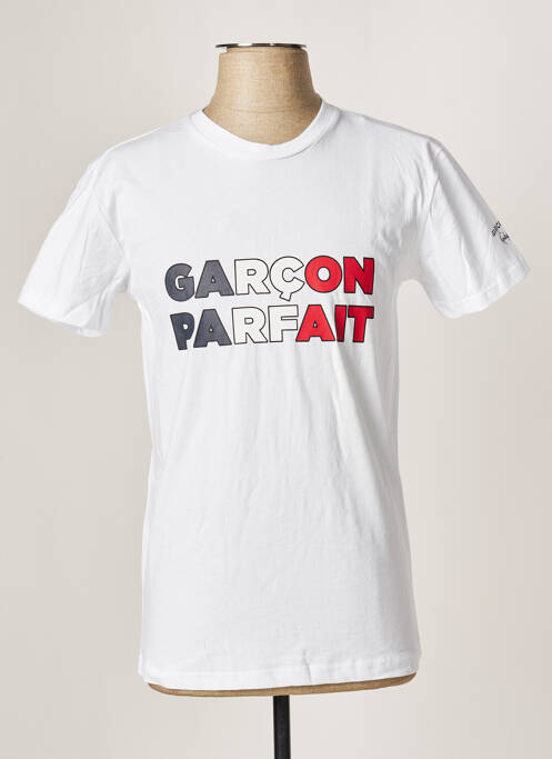 Tricou alb KINDY bărbat