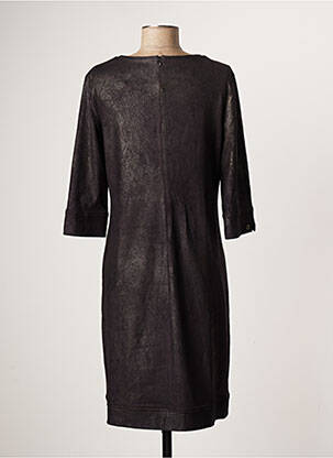 Rochie midi mâneci 3/4 mâneci 3/4 gri FRED SABATIER femeie