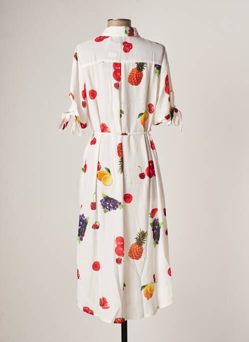 Rochie midi alb SOVOGUE femeie