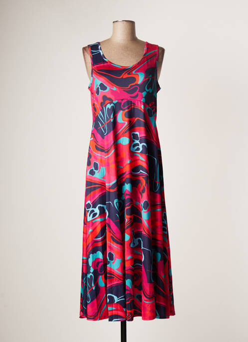 Rochie midi roz SOVOGUE femeie