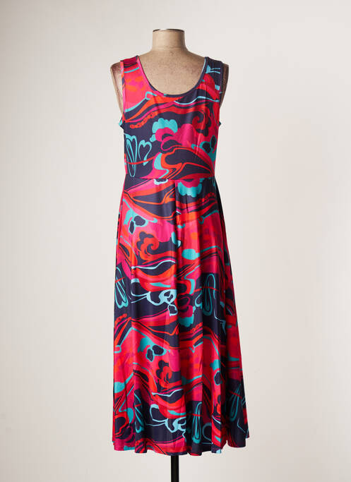 Rochie midi roz SOVOGUE femeie