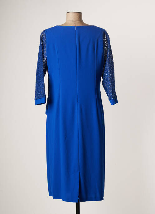 Rochie midi mâneci 3/4 mâneci 3/4 albastru RITRATTO DI SIGNORA BY MUSAMI femme