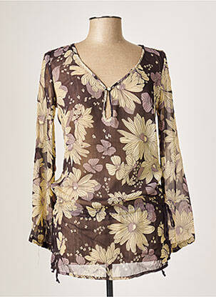 Tunică mâneci lungi bej VILA femeie