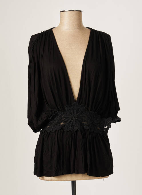 Top negru VILA femeie