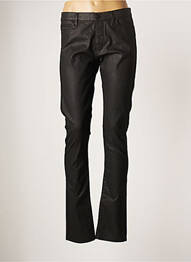 Pantalon slim țesătură acoperită mărime normală negru THE KOOPLES femme