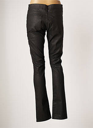 Pantalon slim țesătură acoperită mărime normală negru THE KOOPLES femeie
