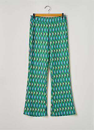 Pantalon larg verde FREE femeie