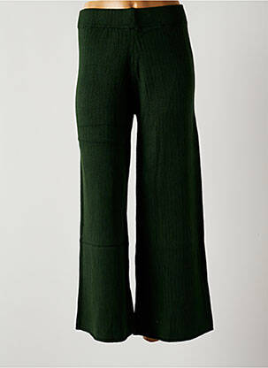 Pantalon larg mărime normală mărime normală verde FREE FOR HUMANITY femeie