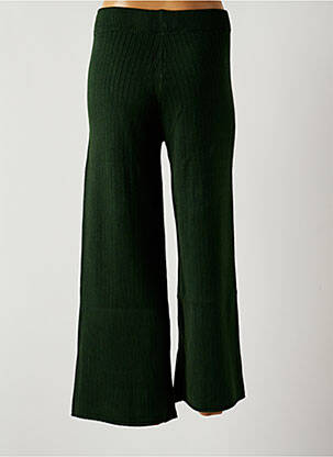 Pantalon larg mărime normală mărime normală verde FREE FOR HUMANITY femeie