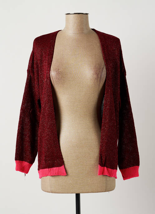 Vestă cu mâneci lungi roșu FREE FOR HUMANITY femeie