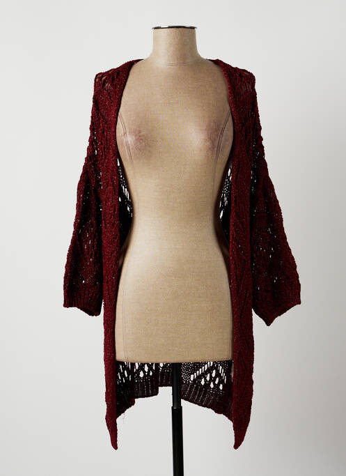 Vestă cu mâneci lungi roșu FREE FOR HUMANITY femeie