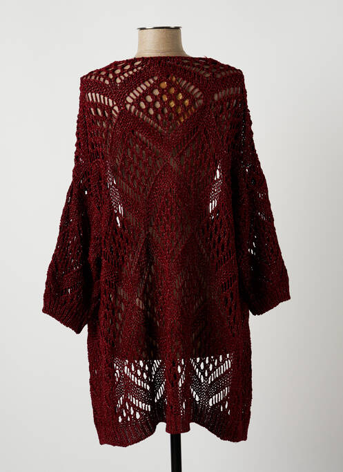 Vestă cu mâneci lungi roșu FREE FOR HUMANITY femeie