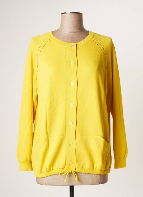 Vestă cu mâneci lungi galben MONTAGUT femeie