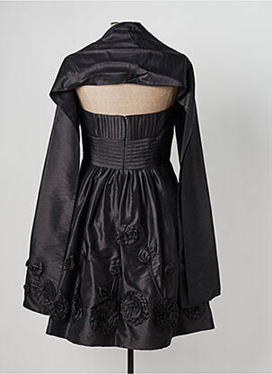 Rochie scurtă fără mâneci fără mâneci negru PREZIOSA femeie