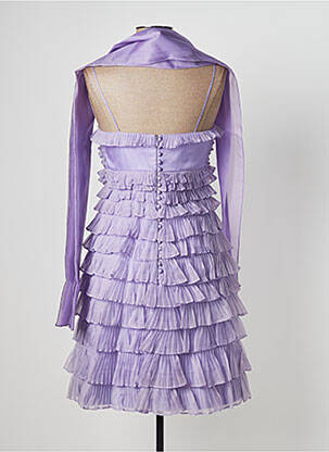 Rochie midi fără mâneci fără mâneci violet PERSONALITY femeie