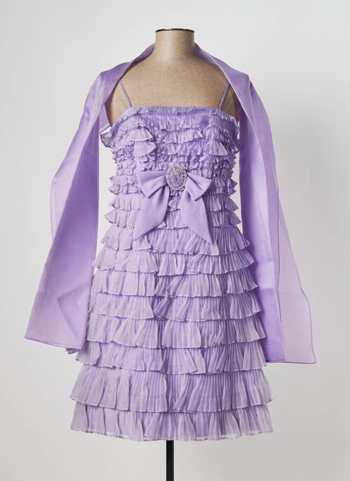 Rochie midi violet PERSONALITY femeie