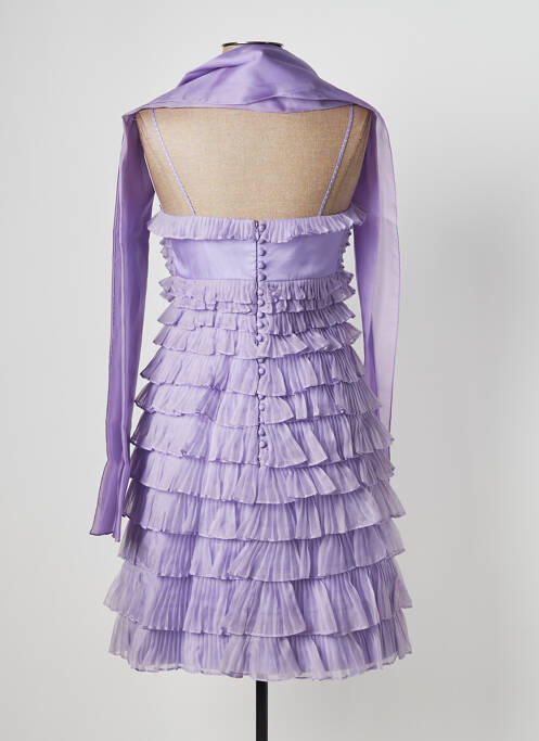 Rochie midi violet PERSONALITY femeie