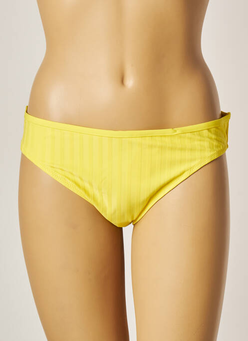 Chiloți de baie galben CHERRY BEACH femeie